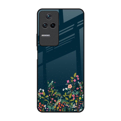 Small Garden Glossy Case For Poco F4 5G