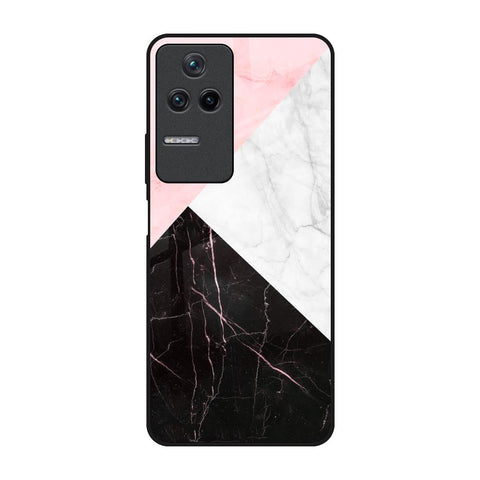 Marble Collage Art Glossy Case For Poco F4 5G