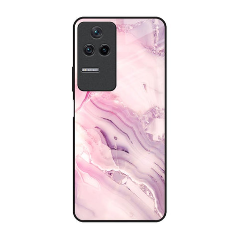 Diamond Pink Gradient Glossy Case For Poco F4 5G