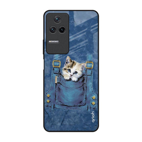 Kitty In Pocket Glossy Case For Poco F4 5G