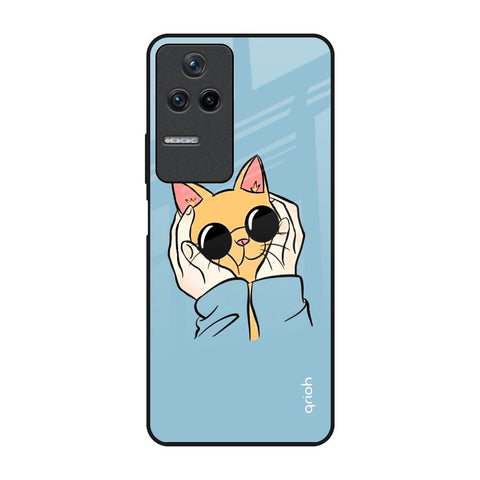 Adorable Cute Kitty Glossy Case For Poco F4 5G