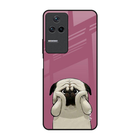 Funny Pug Face Glossy Case For Poco F4 5G