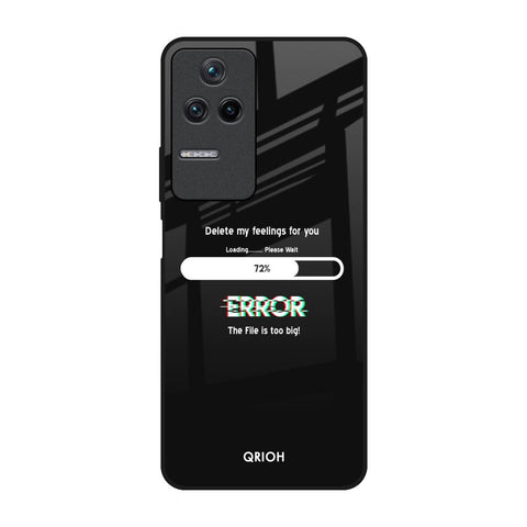Error Glossy Case for Poco F4 5G