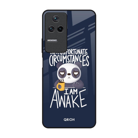 Struggling Panda Glossy Case for Poco F4 5G