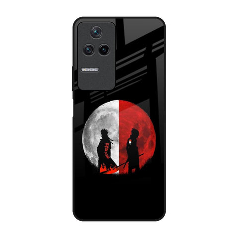Anime Red Moon Glossy Case for Poco F4 5G