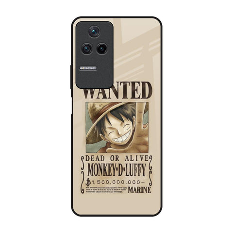 Luffy Wanted Glossy Case for Poco F4 5G