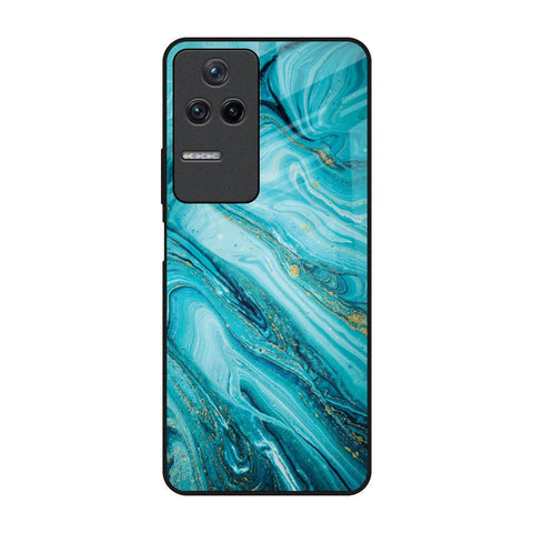 Ocean Marble Glossy Case for Poco F4 5G
