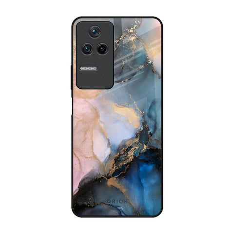 Marble Ink Abstract Glossy Case for Poco F4 5G