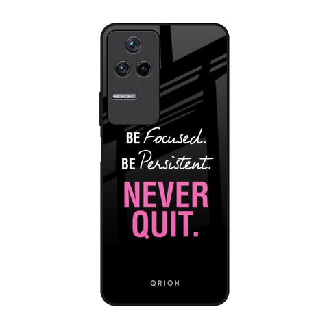 Be Focused Glossy Case for Poco F4 5G