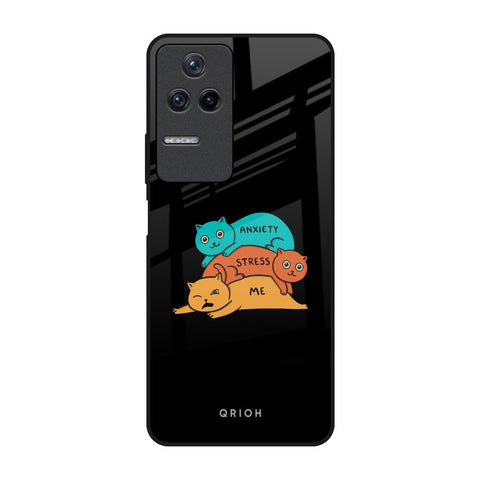 Anxiety Stress Glossy Case for Poco F4 5G