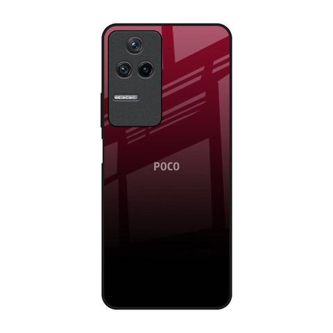 Wine Red Glossy Case For Poco F4 5G