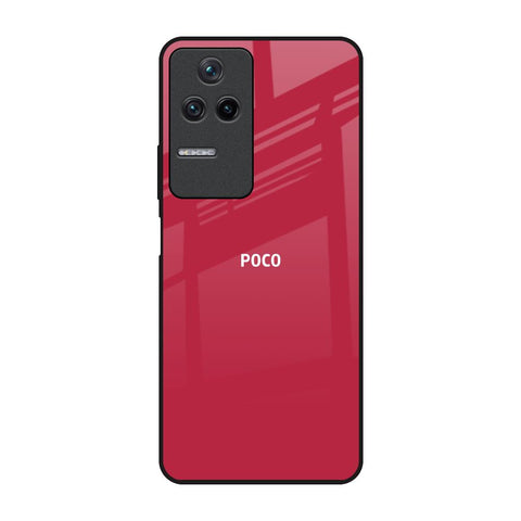 Solo Maroon Glossy case for Poco F4 5G