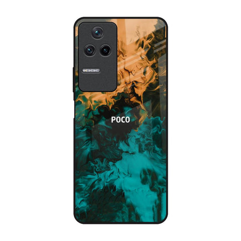 Watercolor Wave Glossy Case for Poco F4 5G