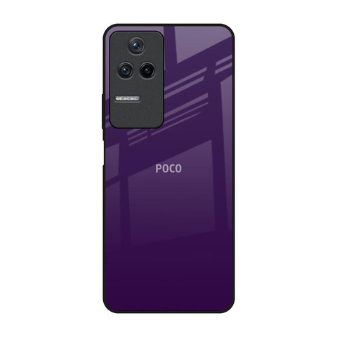 Dark Purple Glossy Case for Poco F4 5G