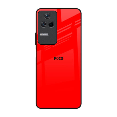 Blood Red Glossy Case for Poco F4 5G
