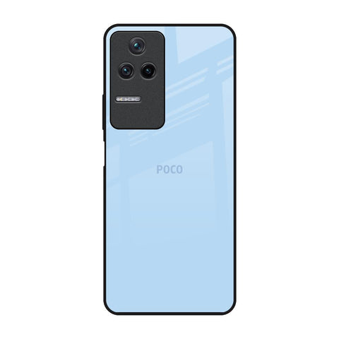 Pastel Sky Blue Glossy Case for Poco F4 5G