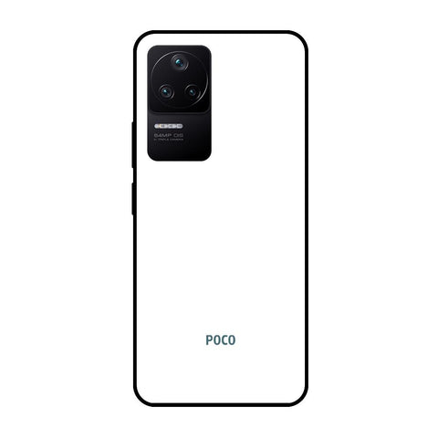 Arctic White Glossy Case for Poco F4 5G