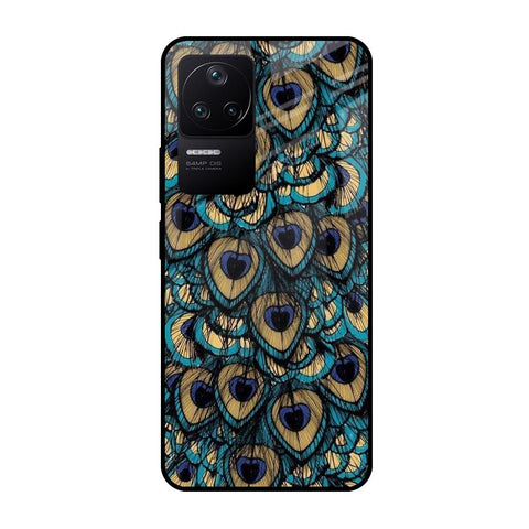 Peacock Feathers Glossy case for Poco F4 5G