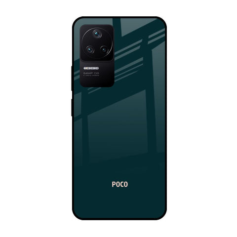 Hunter Green Glossy Case For Poco F4 5G