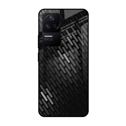 Dark Abstract Pattern Glossy Case For Poco F4 5G