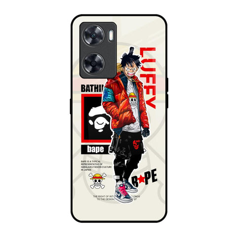 Bape Luffy Glossy Case for Oppo A57 4G
