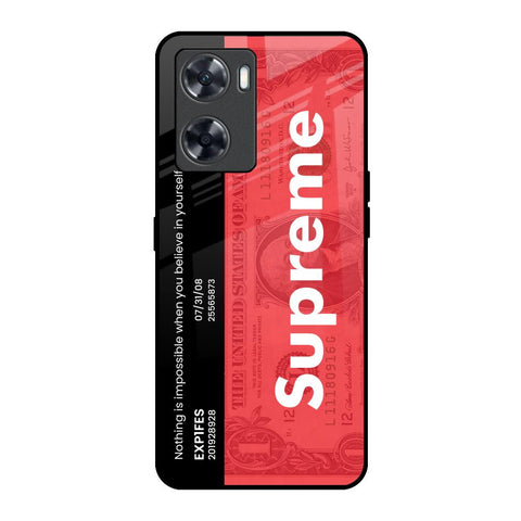 Supreme Ticket Glossy Case for Oppo A57 4G