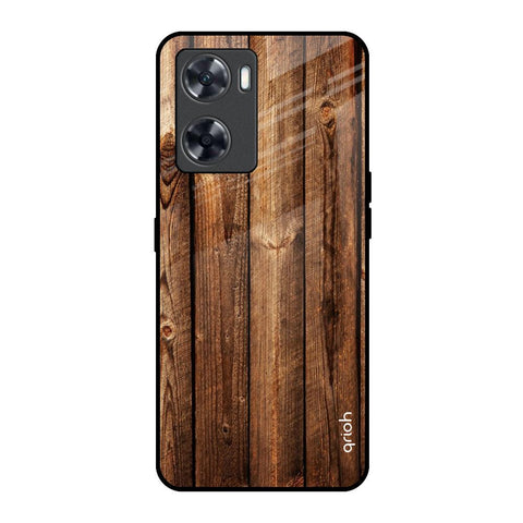 Timber Printed Glossy Case for Oppo A57 4G