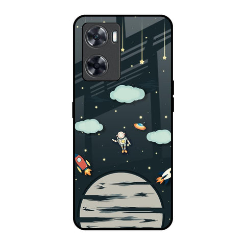 Astronaut Dream Glossy Case For Oppo A57 4G
