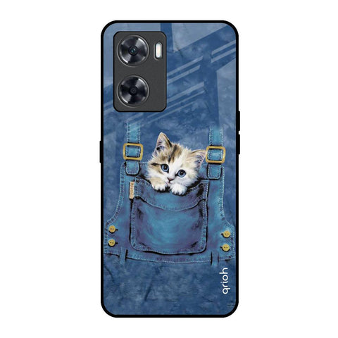 Kitty In Pocket Glossy Case For Oppo A57 4G