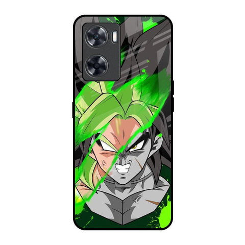 Anime Green Splash Glossy Case for Oppo A57 4G