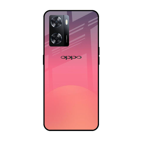Sunset Orange Glossy Case for Oppo A57 4G