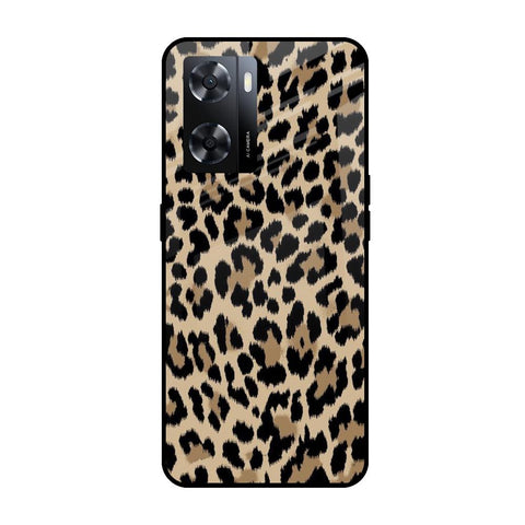 Leopard Seamless Glossy Case For Oppo A57 4G