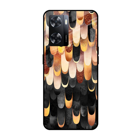 Bronze Abstract Glossy Case for Oppo A57 4G