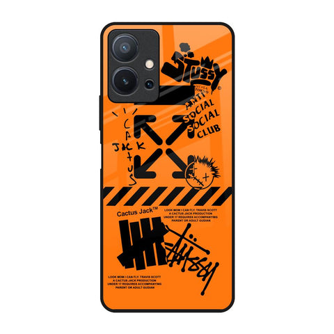 Anti Social Club Glossy Case for Vivo T1 5G