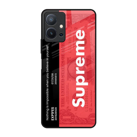 Supreme Ticket Glossy Case for Vivo T1 5G