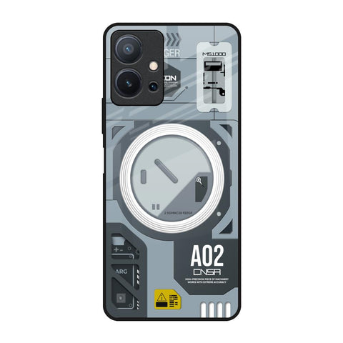 Modern Technology Glossy Case for Vivo T1 5G