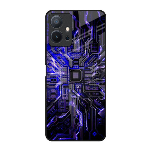 Techno Color Pattern Glossy Case For Vivo T1 5G