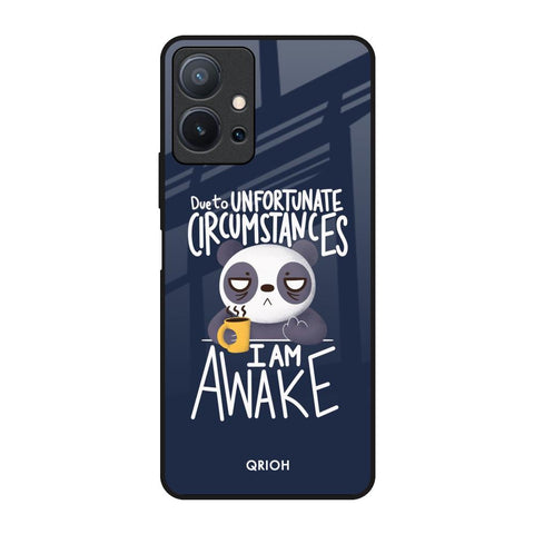 Struggling Panda Glossy Case for Vivo T1 5G