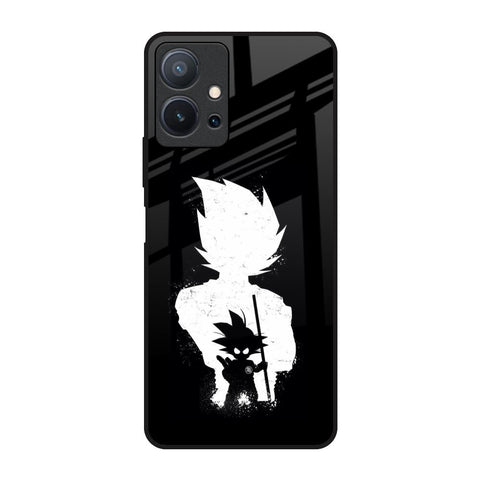 Monochrome Goku Glossy Case for Vivo T1 5G