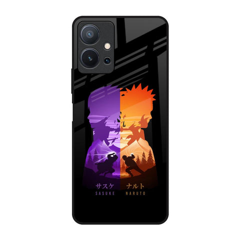 Minimalist Anime Glossy Case for Vivo T1 5G