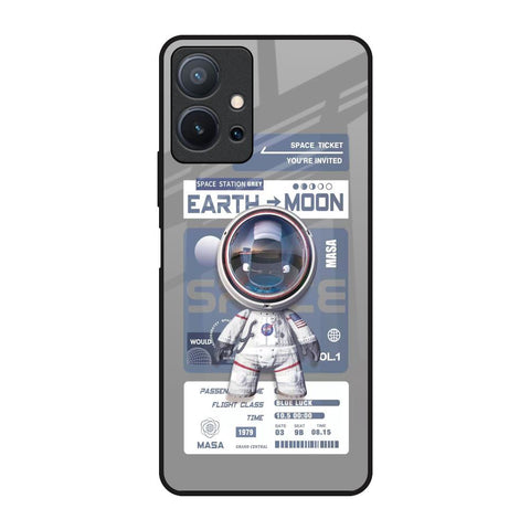 Space Flight Pass Glossy Case for Vivo T1 5G