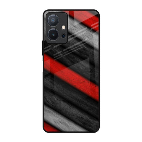 Soft Wooden Texture Glossy Case for Vivo T1 5G