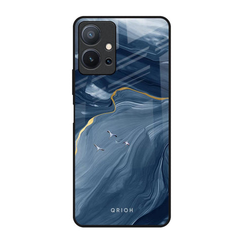 Deep Ocean Marble Glossy Case for Vivo T1 5G
