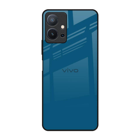 Cobalt Blue Glossy Case for Vivo T1 5G