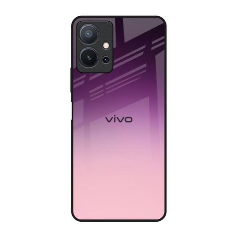 Purple Gradient Glossy case for Vivo T1 5G