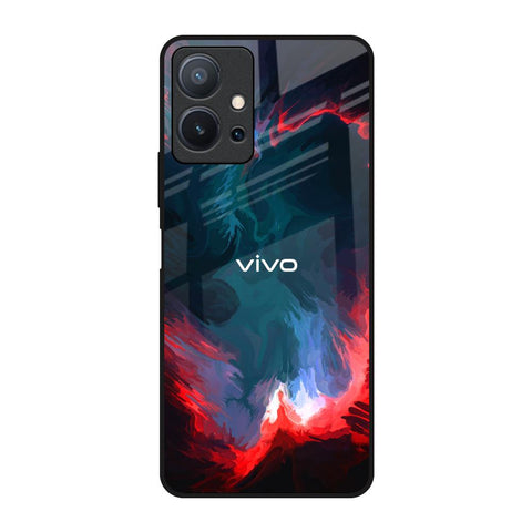 Brush Art Glossy Case For Vivo T1 5G