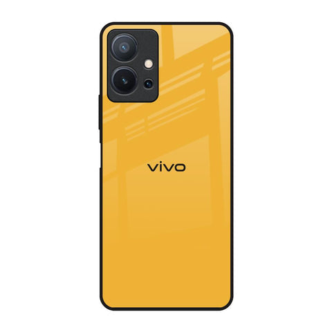 Fluorescent Yellow Glossy case for Vivo T1 5G