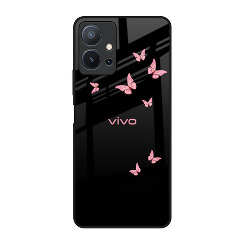 Fly Butterfly Glossy Case for Vivo T1 5G