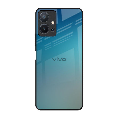 Sea Theme Gradient Glossy Case for Vivo T1 5G