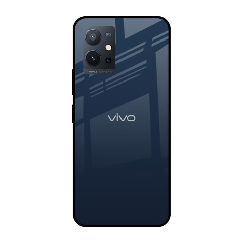 Overshadow Blue Glossy Case For Vivo T1 5G